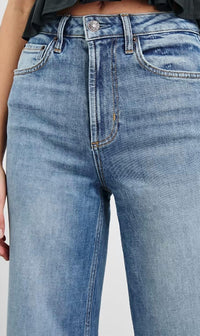 Rails Women's Getty Wide Leg Crop Jeans in tradewind - women's jeans - view 4