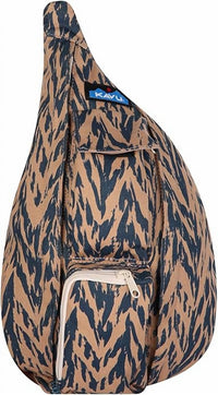 KAVU Women's Rope Bag in chevron shore - women's bag - detail view