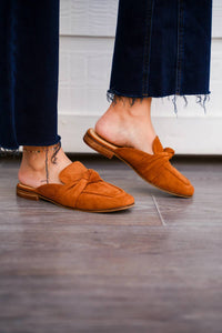 Ccocci - Women's Sheena Suede Knot Mule
