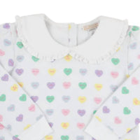 The Beaufort Bonnet Company - Girls Maude Ruffle Cassidy Comfy Crewneck Top