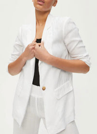 Michael Stars - Lottie Linen Long Fit Blazer