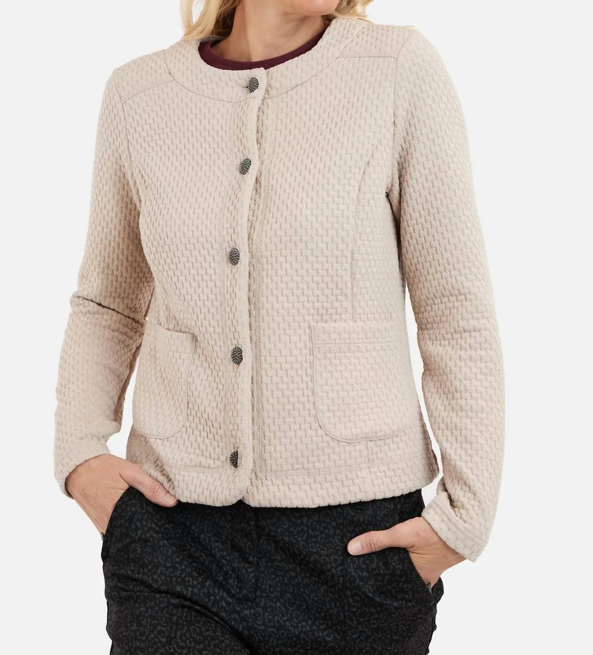 Brandtex - Quilted Boatneck Jacket