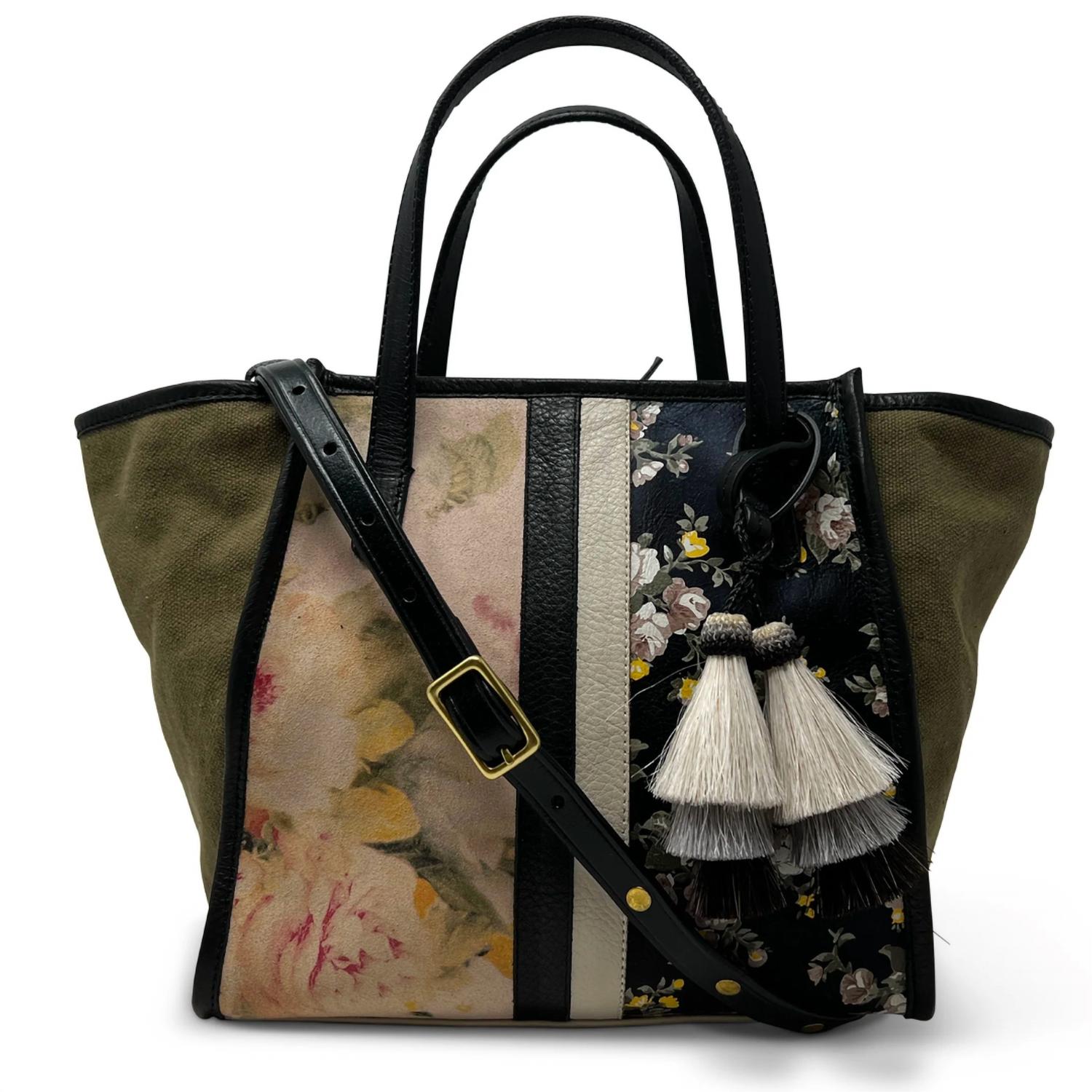 Kempton & Co. - Canvas Leather Mini Tote