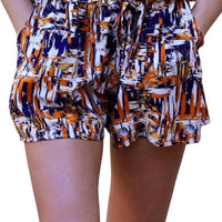 Glam - Stroke of Style Silk Shorts