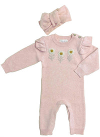 Luna & Luca - Kid's Daisy Knit Jumpsuit
