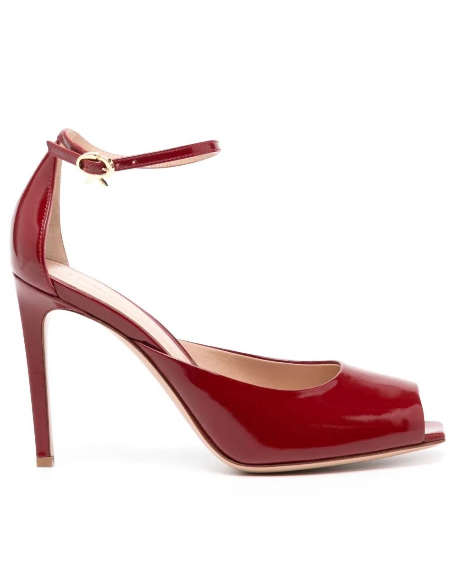 Gianvito Rossi Women's Ethel sandal in nuit rouge - women's heels