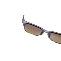 Sunski Women's Cambria Square Sunglasses in navy amber - women's accessory - view 5