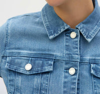 Joseph Ribkoff - Sybella Stretch Denim With Embroidery Jacket