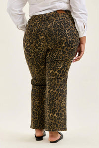 Judy Blue - High Waist Bootcut Print Jeans