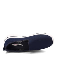 Skechers Women's Gowalk Arch Fit Grateful Slip On Sneaker in navy white - women's sneaker - view 4