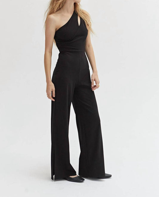 Crescent - Molly One Shoulder Jumpsuit