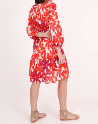 0039 Italy - Mila Ruffled Skirt Mini Dress