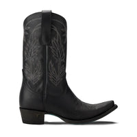 Lane Boots Women's Sandaga Midi Boots in jet black - women's shoe