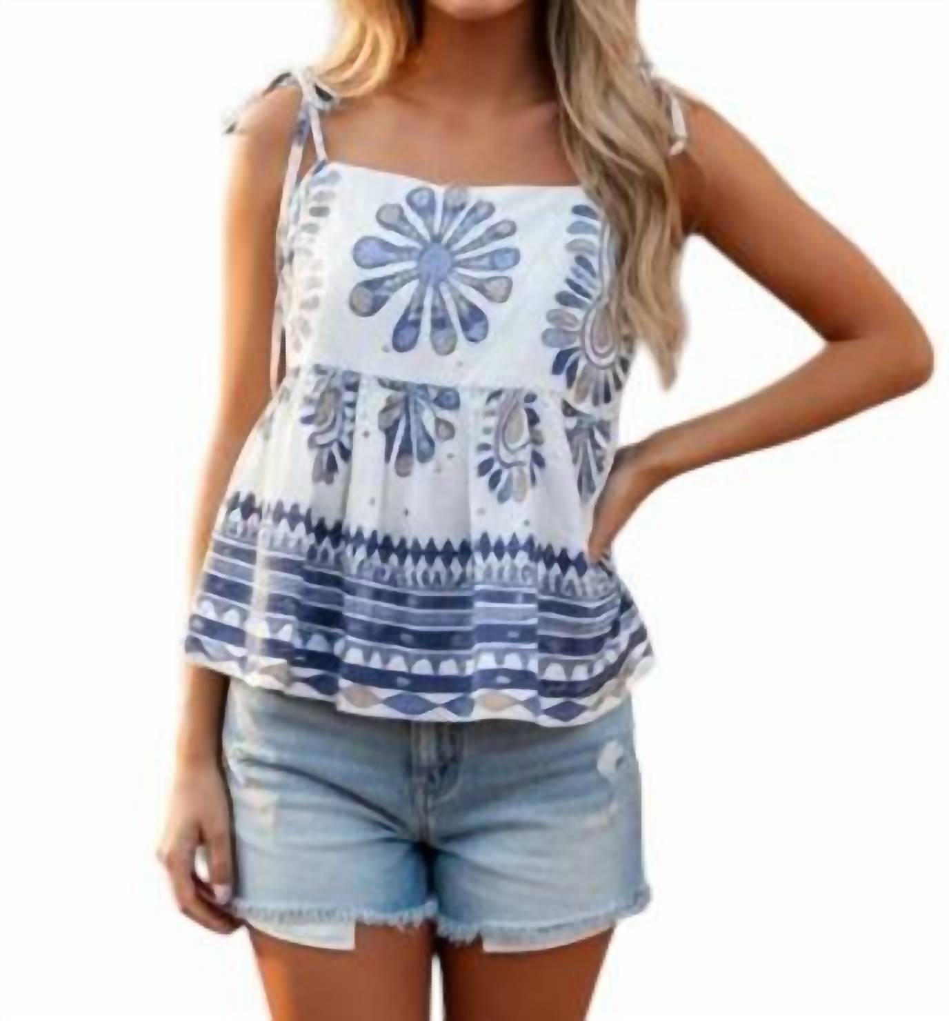 Entro - Willow Peplum Top