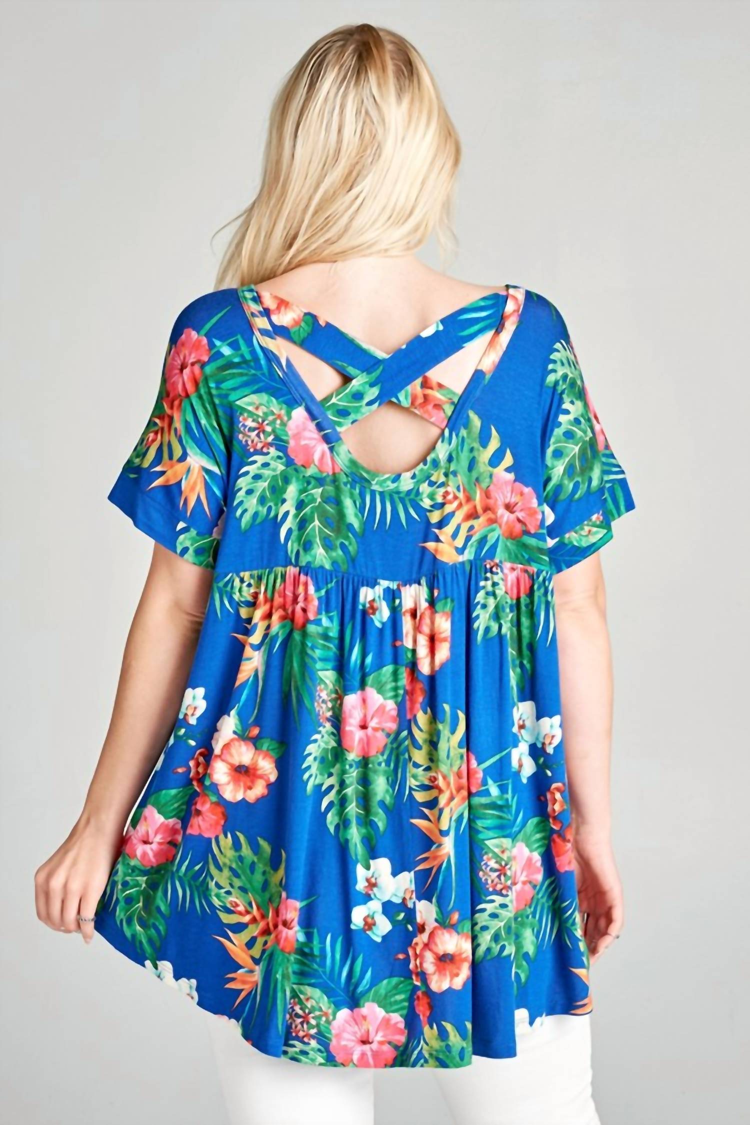 Oddi - Floral Caged Tunic