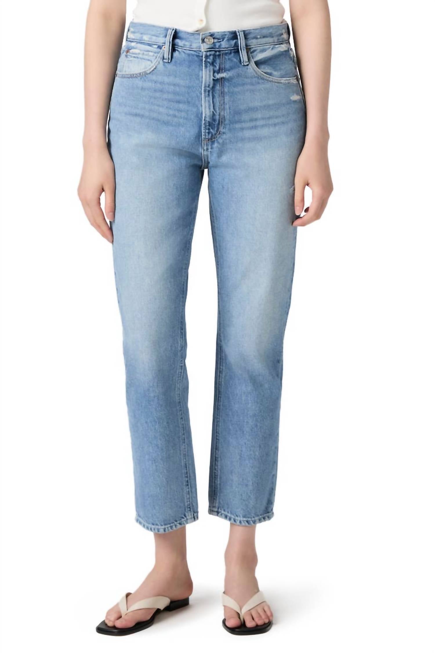 Paige - Billy Crop Straight Leg Jeans