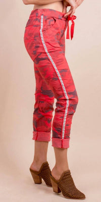 Gigi Moda - Caterina Camo Slim Pants