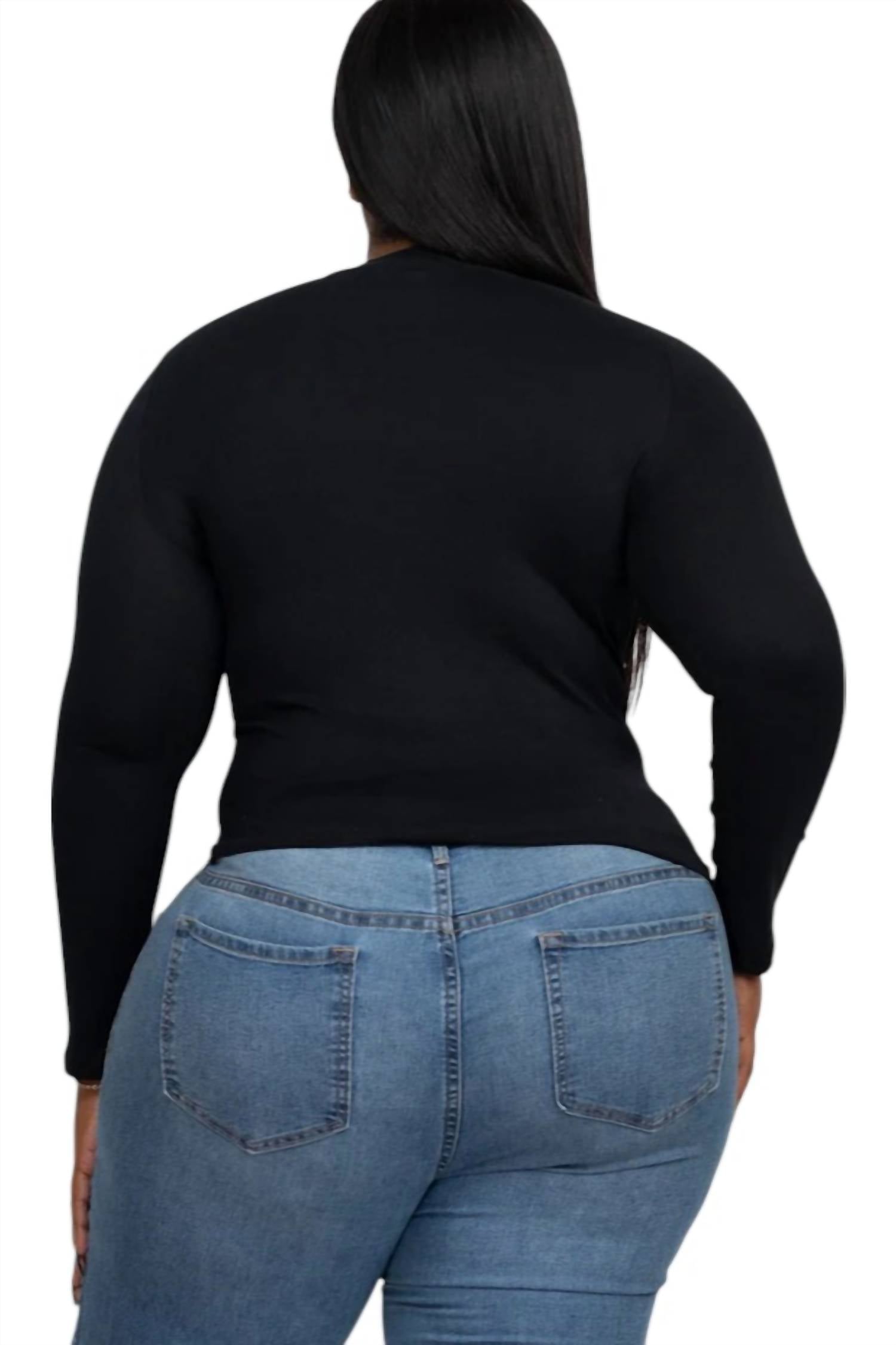 Capella - Mock Neck Top - Plus