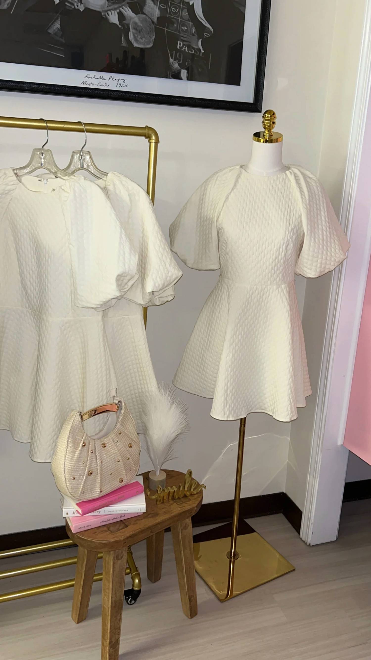 Carole Christian - Puff Sleeve Dress