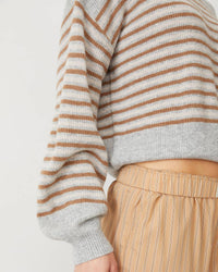 Monrow - Wool Cashmere Stripe Sweater