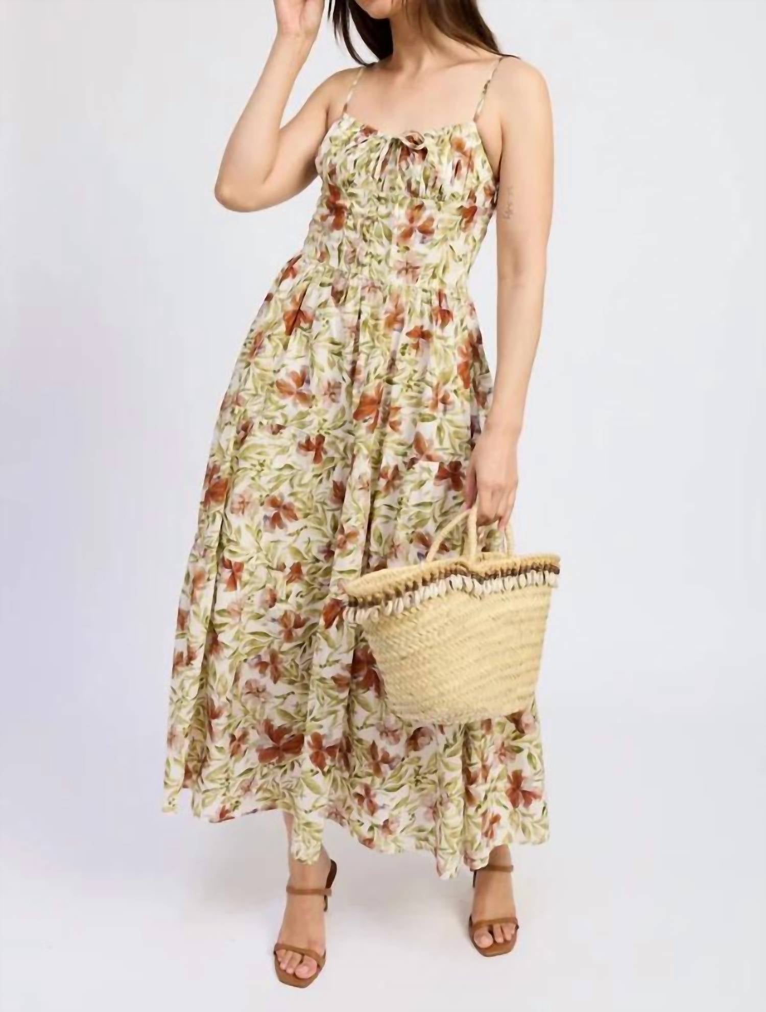 En Saison - Terracotta Maxi Dress