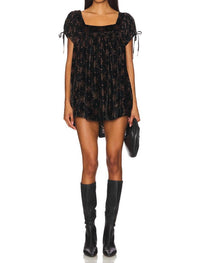 Free People - Summer Camp Velvet Tunic Dress