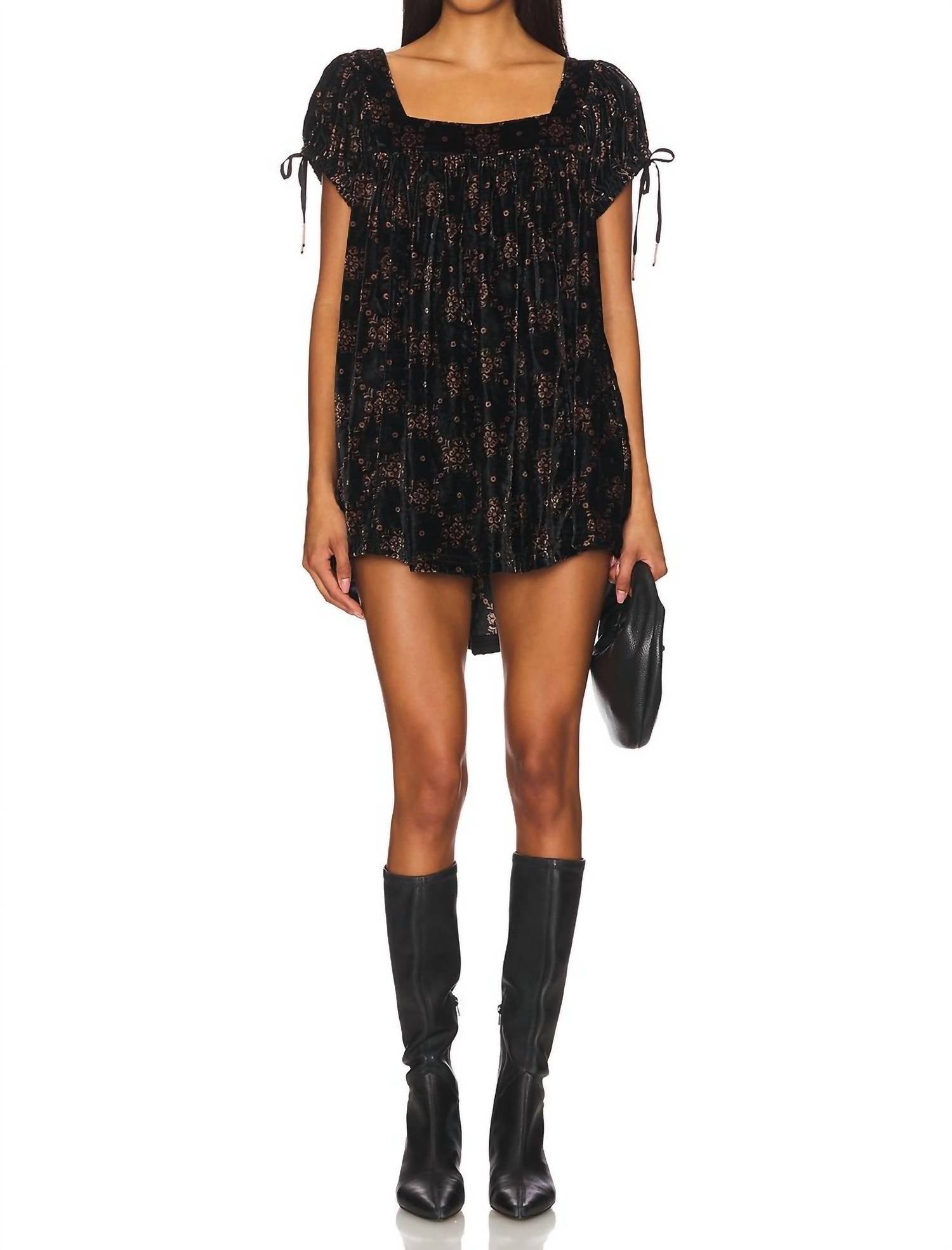 Free People - Summer Camp Velvet Tunic Dress