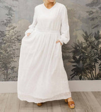 Tea N Rose - Embroidered Maxi Dress