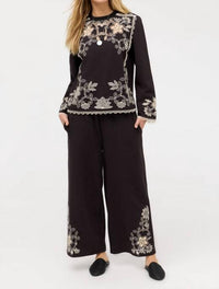 Johnny Was - LUCCI VENLDA CROPPED WIDE LEG PANT
