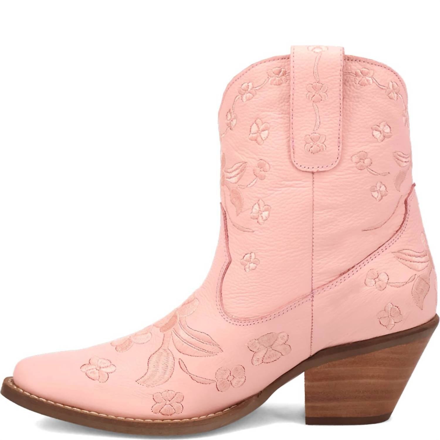 Dingo Women's Sweetheart Bootie in pink - women's shoe - alternate view