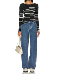STEVE MADDEN Joanne Sweater in black multi - women's sweater - view 4