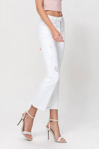 Vervet By Flying Monkey - Dede High Rise Crop Flare Jeans