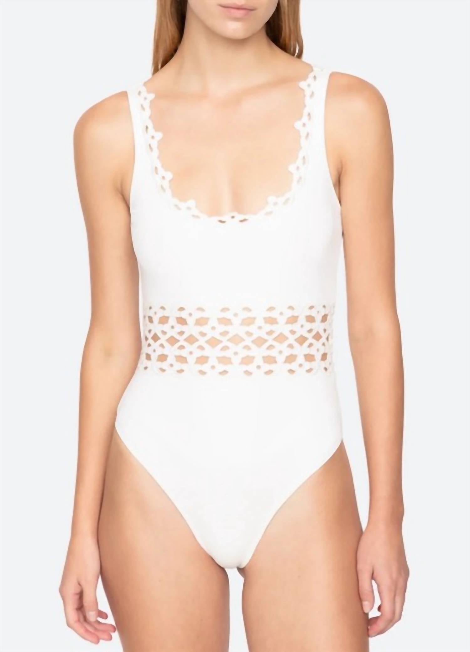 Sea - Leila Eyelet One Piece