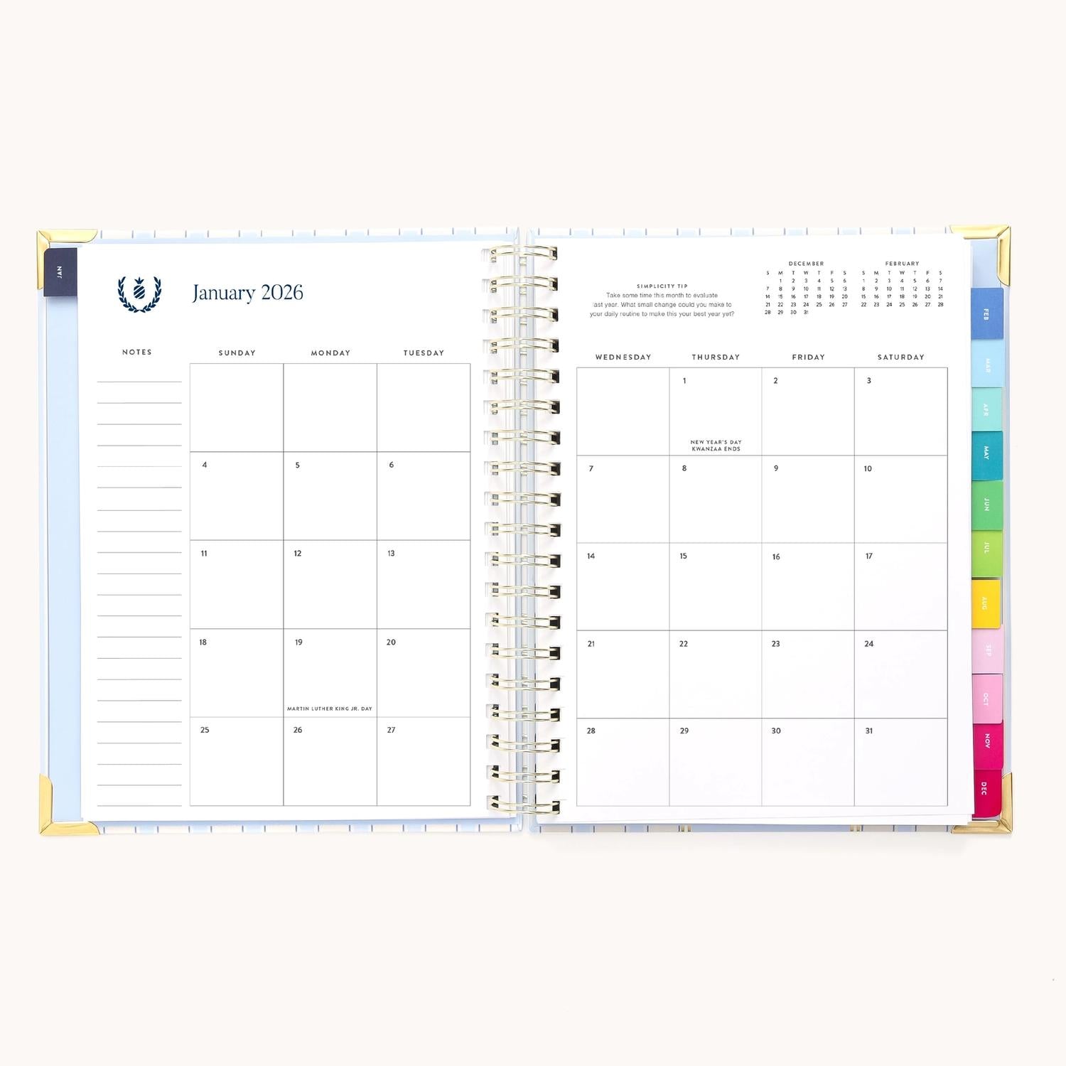Emily Ley - 2026 Spiral Weekly Simplified Planner
