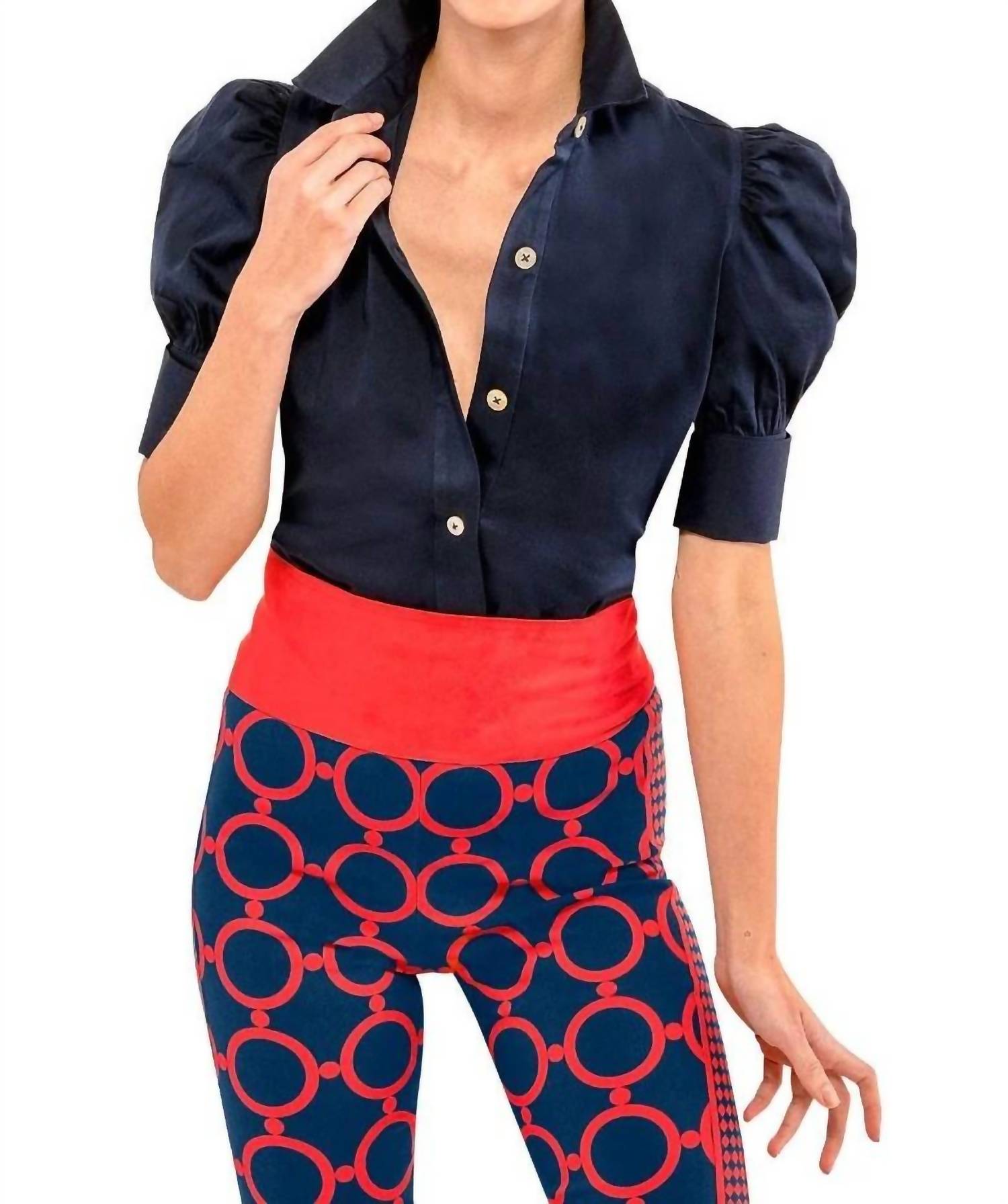 Gretchen Scott - Puff Sleeve Top