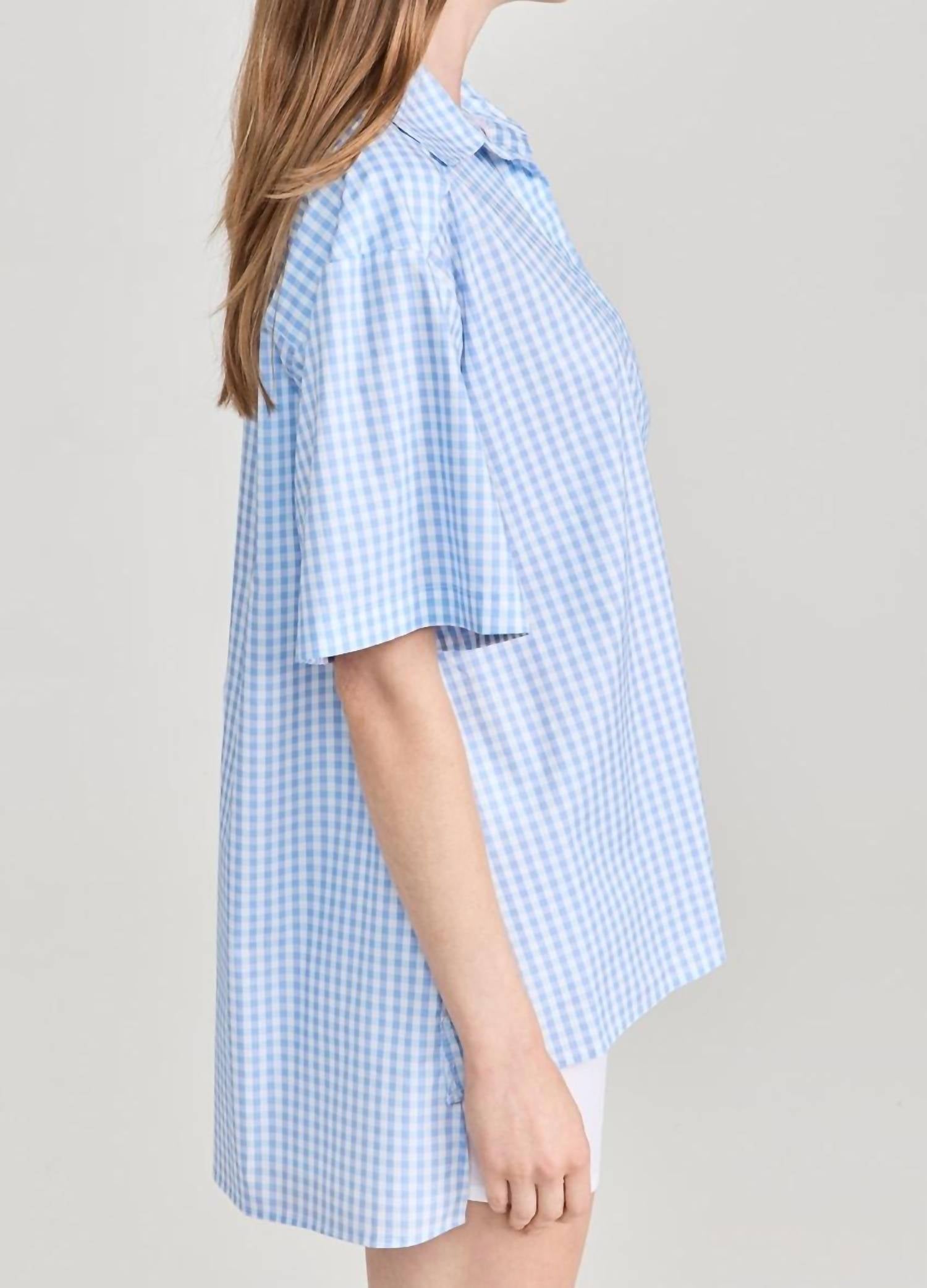 Caroline Constas - Missa Open Placket Pullover Top
