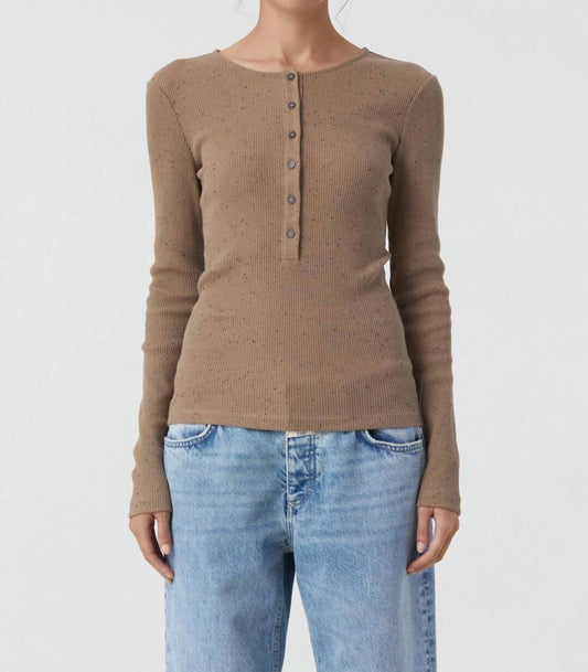 Closed - Longsleeve Henley Top