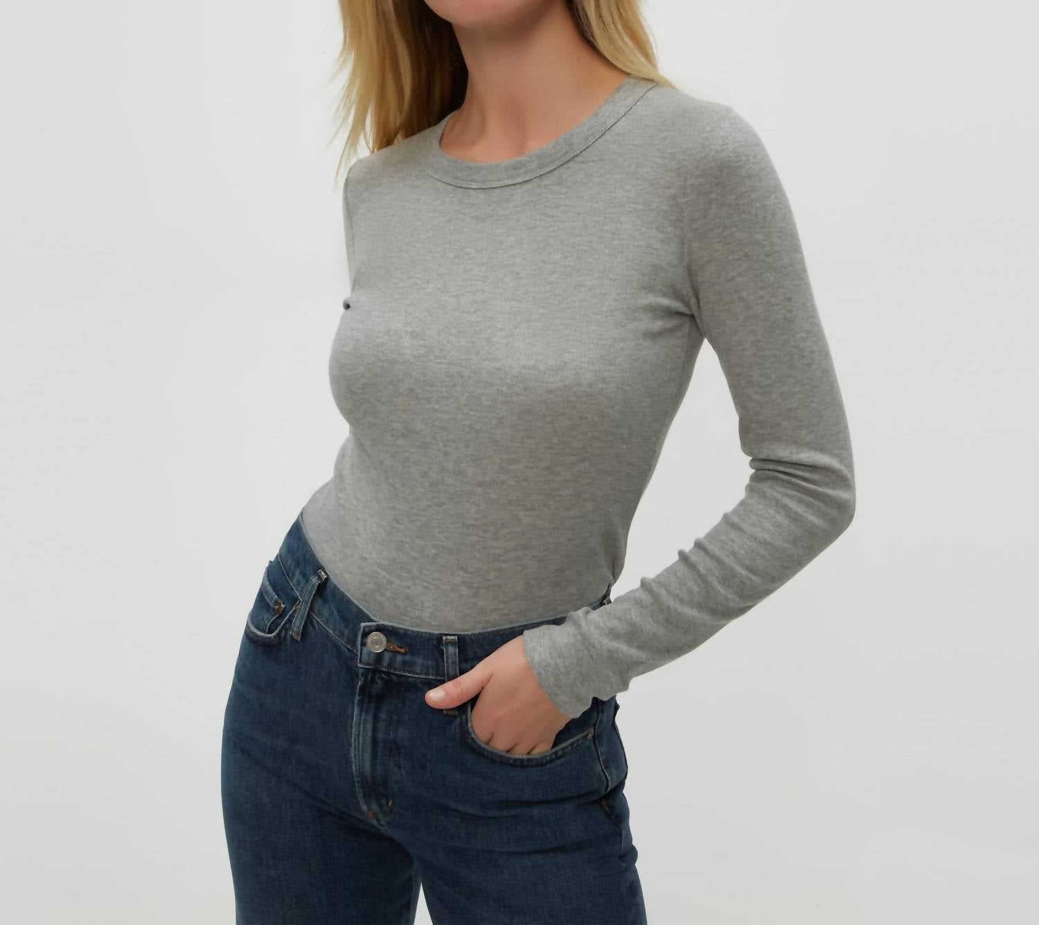 Michael Stars - Zola Ribbed Tee