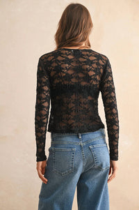 Miou Muse - Floral Fabric Top