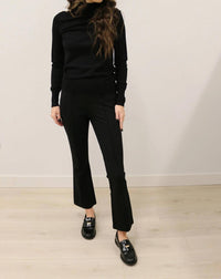 Skies Are Blue - Susanna Ponte Knit Kick Flare Pants