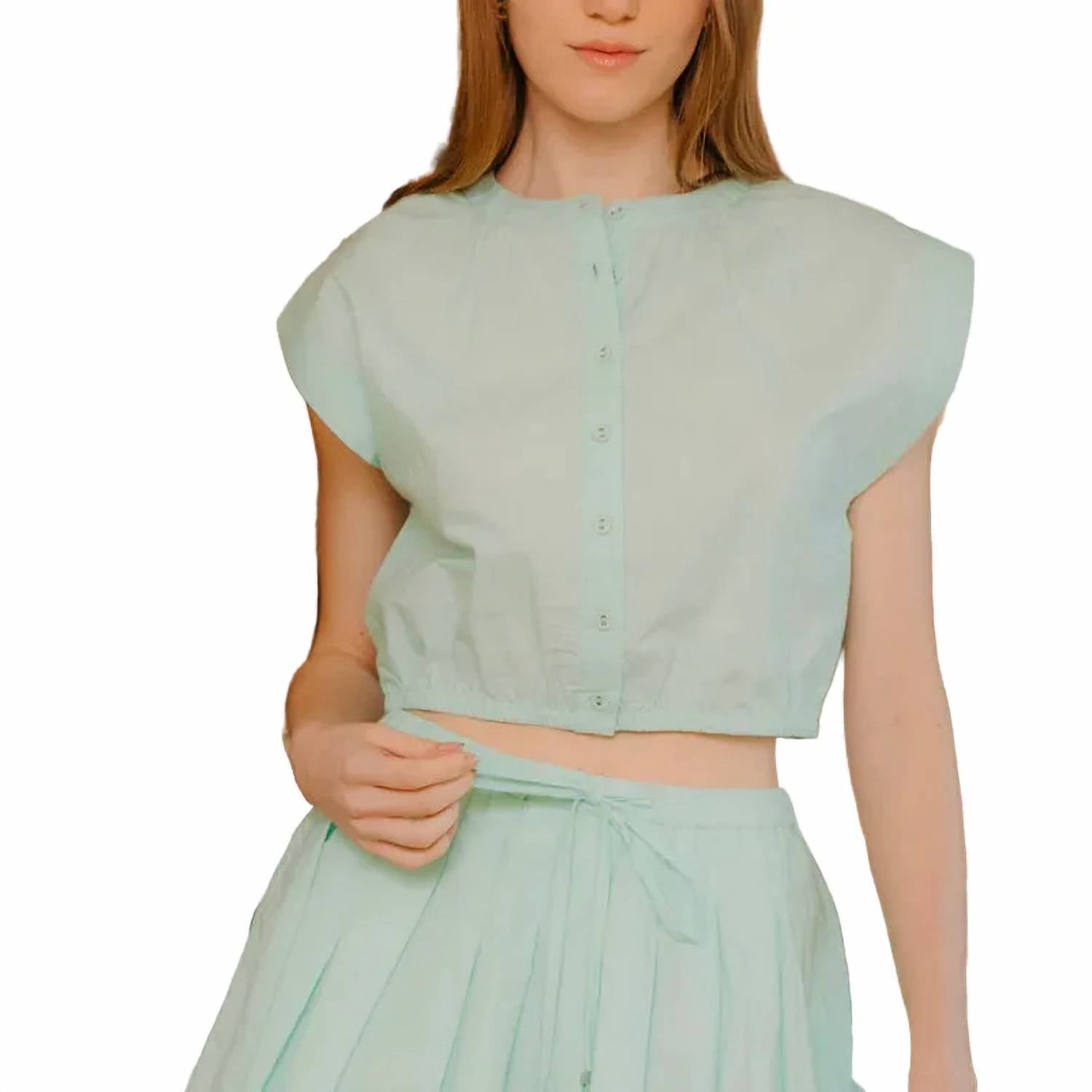 Love The Label - Porto Cropped Top