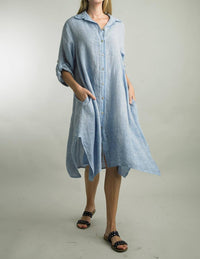 Tempo Paris - Button Front Maxi Dress