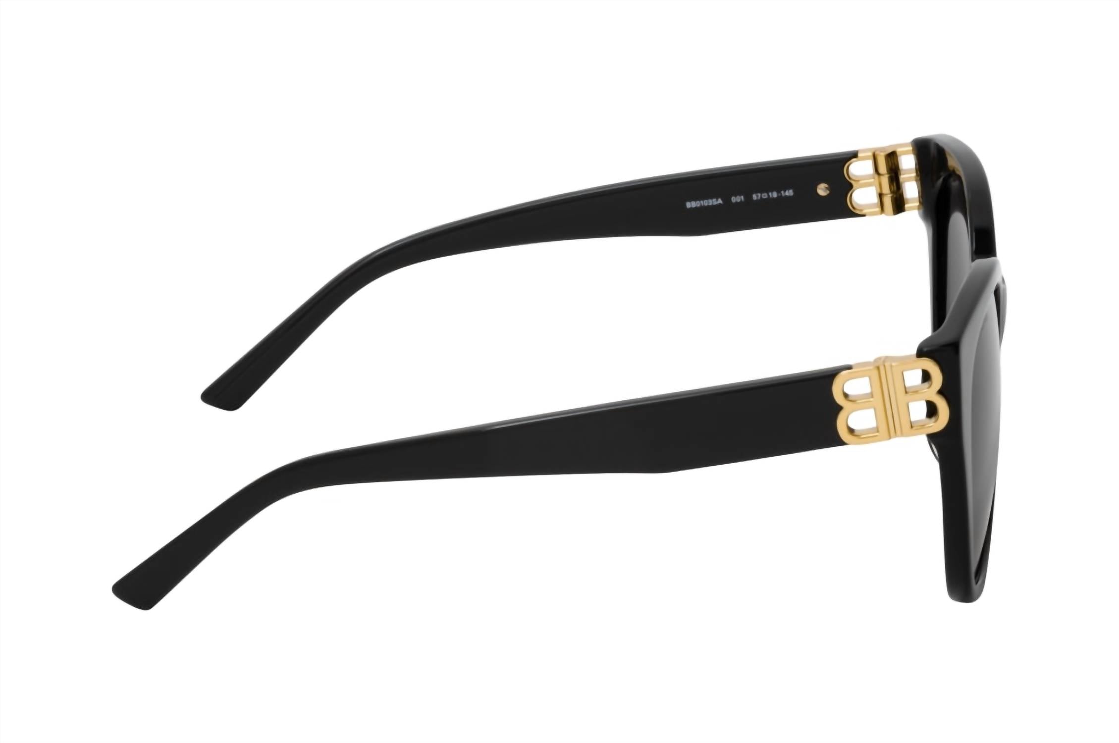 Balenciaga - Butterfly Cat Eye Non Polarized Sunglasses - Bb 103sa 001