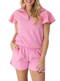 Southern Grace - Sydney Quarter Zip Top