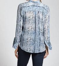 Apny - Tranquil Mixed Color Blouse