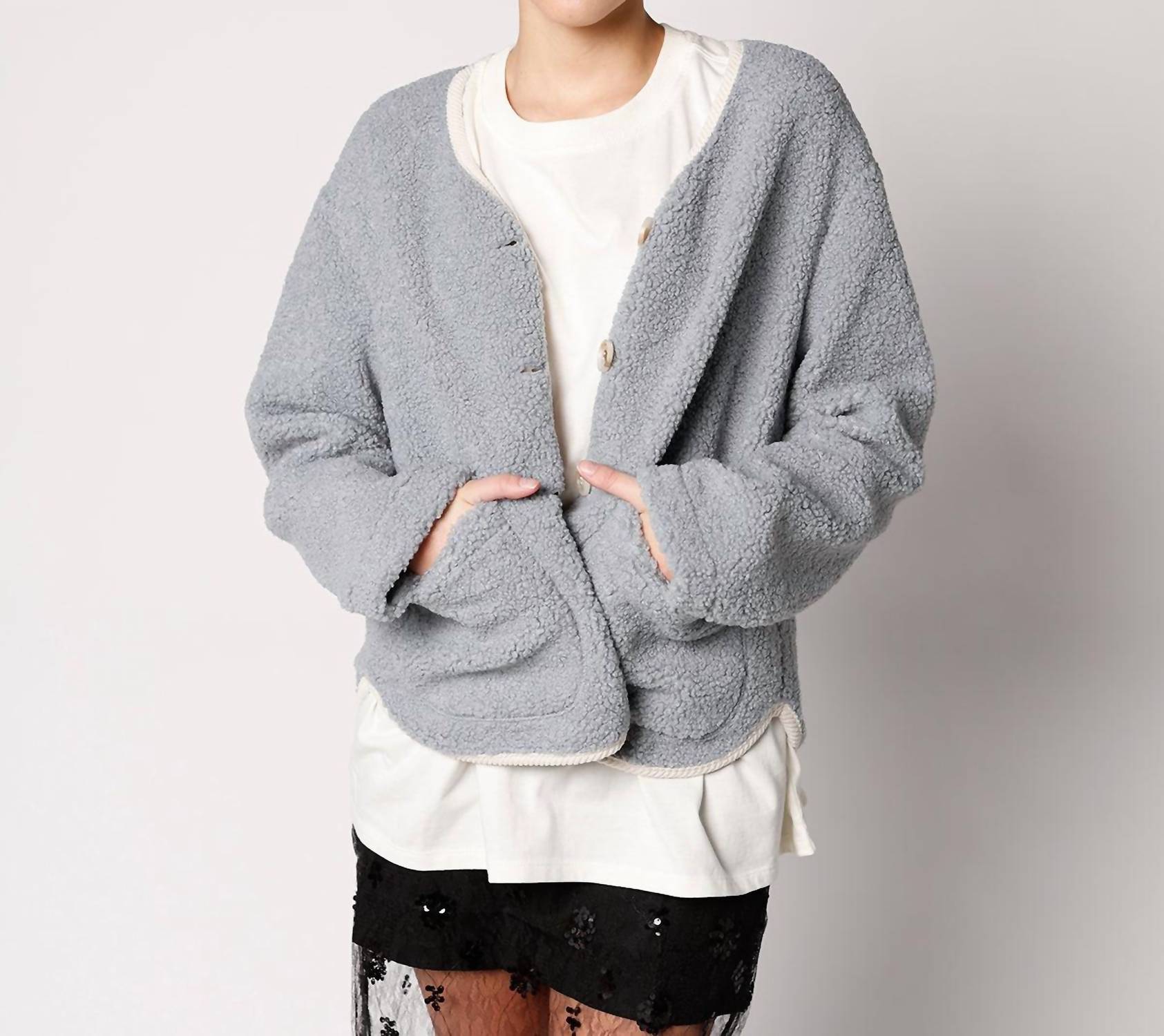 Sadie & Sage - Bluebird Shearling Jacket