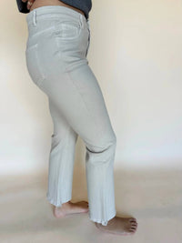 Coco + Carmen - Genesis Frayed Ankle Bootcut Jeans