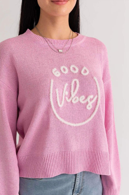 Le Lis - Good Vibes Pullover Sweater