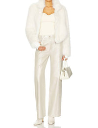 PISTOLA Tate High Rise Bowed Wide Leg Jeans in champagne luster 1 - women's jeans - view 5