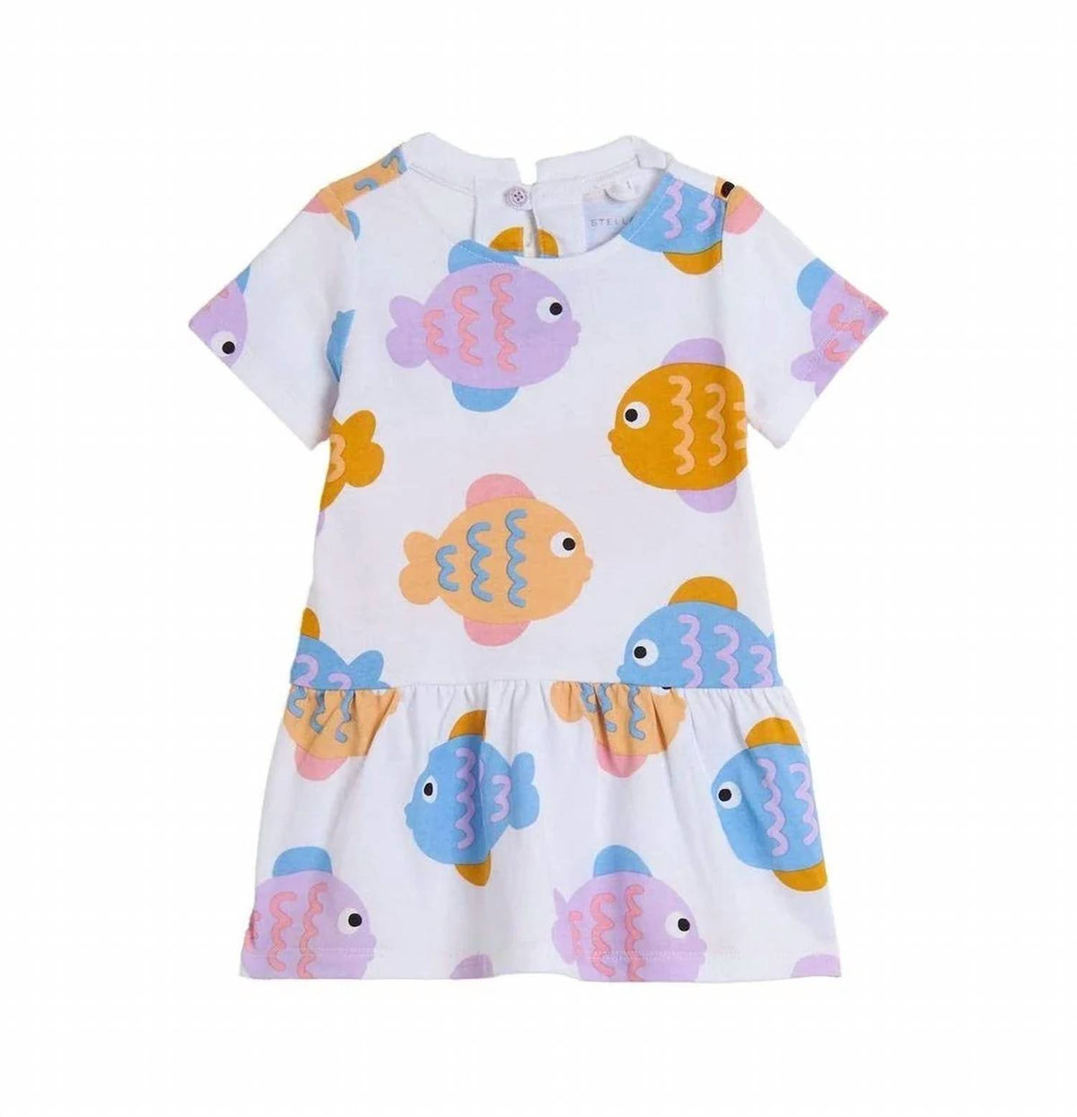 Stella Mccartney - Baby Girl Fish Print Jersey Dress